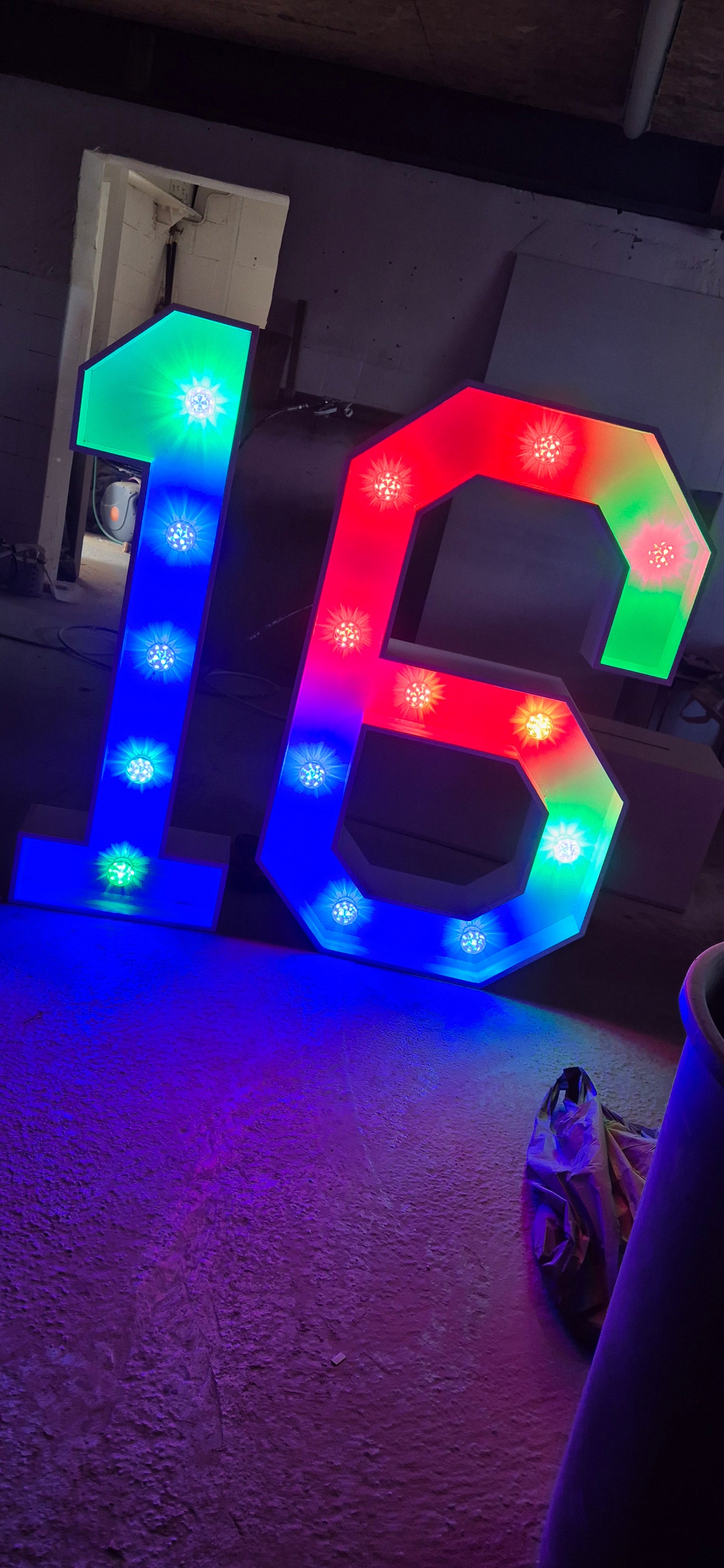 4ft Marquee Numbers